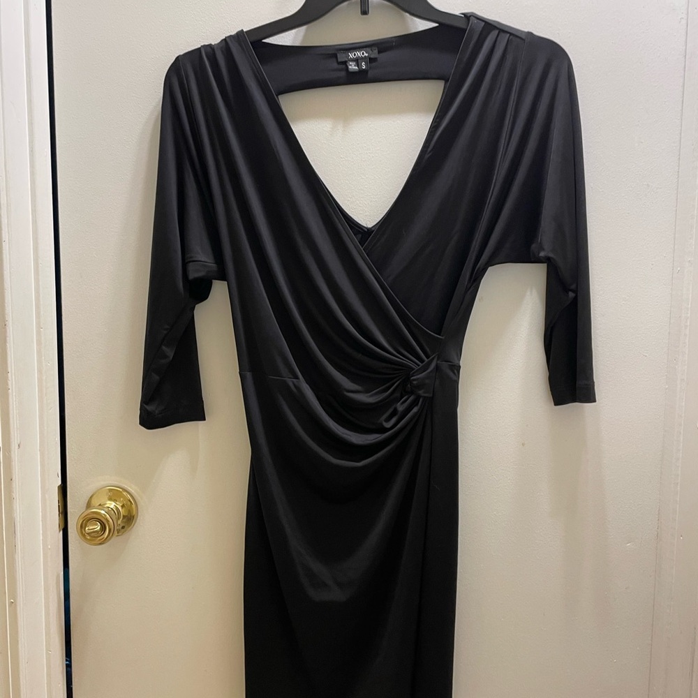 Black Wrap Dress